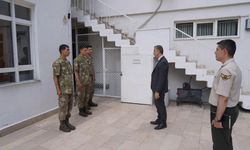 Kaymakam Duman'dan Askerlik Şubesi'ne ziyaret