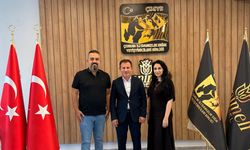 Karakaşlar Traktör ortaklarından Yılmaz Kaya'ya ziyaret