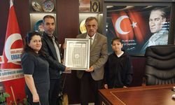 ÇESOB Başkanı Recep Gür’e hayırlı olsun ziyareti