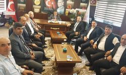 Mecitözü Süt Üreticileri Birliği'nden ÇESOB Başkanı Gür'e hayırlı olsun ziyareti