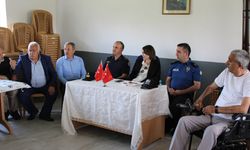 Kaymakam Nayman Güngörmez Köyü’nde vatandaşlarla buluştu