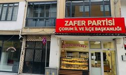 Zafer Partisi Çorum İl Başkanlığı yeni adresinde faaliyetlerini sürdürüyor
