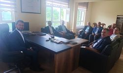 Osmancık’taki din görevlilerinden Müftü Koçak’a bayram ziyareti