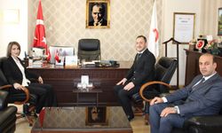 Başhekim Dr. Mehmet Akif Gümüş’e hayırlı olsun ziyareti