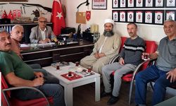 Şehit aileleri ve gaziler derneğine anlamlı ziyaret
