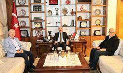 Emekli mülkiye başmüfettişlerinden Vali Çalgan'a ziyaret