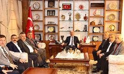 ÇESOB yönetiminden Vali Ali Çalgan'a ziyaret