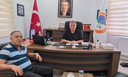 Ali Kartal'dan Başkan Mustafa Cebeci'ye ziyaret