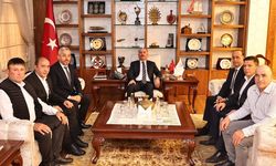 Mecitözü Süt Üreticileri Birliği'nden Vali Ali Çalgan'a ziyaret