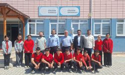 Osmancık'ta LGS öncesi köy okullarına moral ziyareti sürüyor