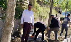 Fevzi Çakmak Caddesi'nde kaldırım yenileme çalışmaları sürüyor