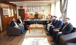 Ülkü Ocakları heyetinden Başkan Arslan'a ziyaret