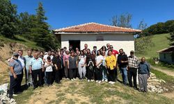 Tahtasız, Eymir Köyü'ndeki şükür duasına katıldı