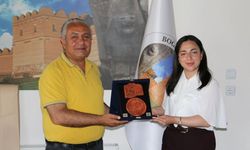 Kaymakam Yıldırım'dan Boğazkale Belediyesi'ne veda ziyareti
