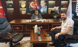 Ali Başoğlu’ndan Recep Gür’e ziyaret