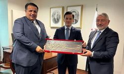 Başkan Aşgın'dan Göç İdaresi yöneticilerine hayırlı olsun ziyareti