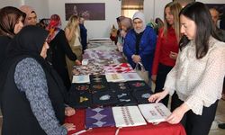 Boğazkale'de yıl sonu el emeği sergisi açıldı