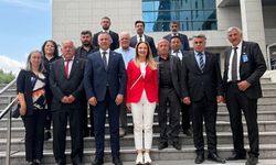 CHP Çorum heyeti TBMM'de ağırlandı