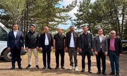 Komşu ilçelerin Kaymakamları Uğurludağ'da ağırlandı