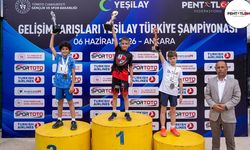 Çorumlu sporculardan modern pentatlonda Türkiye dereceleri