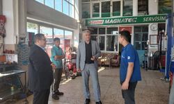 Alaca'da MESEM öğrencilerine iş yerlerinde ziyaret