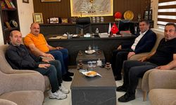 Sağlık-Sen heyetinden Mücahit Gürsoy'a ziyaret