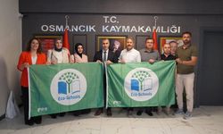 Osmancık'ın "Yeşil Bayrak" başarısı ödüllendirildi