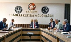 Çorum'da İlçe Milli Eğitim Müdürleri Kurulu toplandı