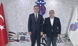 Cumhuriyet Başsavcısı Bektaş'tan Başkan Ünlü'ye ziyaret