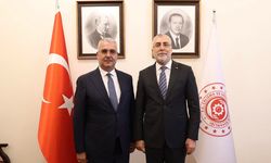 Ahlatcı, Bakan Işıkhan ile görüştü, yatırımlar değerlendirildi
