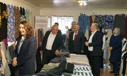 Berk Köyü'nde yıl sonu sergisi açıldı