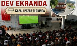 Osmancık'ta milli maç heyecanı dev ekranda yaşanacak