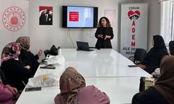 Çorum’da “Aile Bütçesi ve Kaynak Yönetimi” eğitimi ilgi gördü