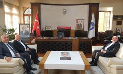 Çetinkaya ve Çıplak’tan Başkan Aşgın’a ziyaret