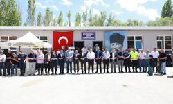 Çorum'un bu köyünde yapımı tamamlanan yemekhane törenle açıldı