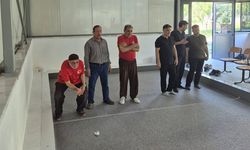 Huzurevinde Bocce Turnuvasına yoğun ilgi