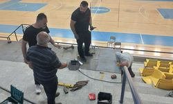 Mahmut Atalay Spor Salonu Efeler Ligine hazırlanıyor