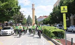 Bisiklet tutkunları Kadeş Barış Meydanında buluştu