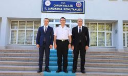 Alaca'da Jandarmaya 187’nci yıl ziyareti
