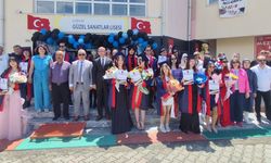 Çorum Güzel Sanatlar Lisesi’nde Mezuniyet Coşkusu