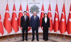 Boğazkale ve Ortaköy Kaymakamlarından veda ziyareti