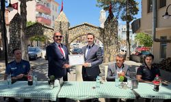 Kaymakam Şapaloğlu için veda yemeği düzenlendi