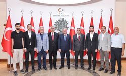 AK Parti'den Vali Ali Çalgan'a ziyaret