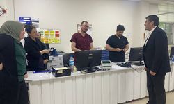 Ahmet Saatci’den Kargı'daki sağlık çalışanlarına ziyaret