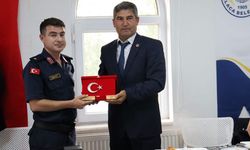 Çorum'da Komutan Gürsoy'a veda yemeği