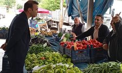 Kaymakam Düzgün’den Pazar Esnafı ve Vatandaşlara Ziyaret