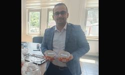 Osmancık'ta öğrencilere aşure ikramı yapıldı