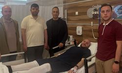 CHP heyetinden Mahmut Ayvaz’a geçmiş olsun ziyareti