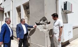 Yıkılıp, yeniden yapılacak: Geçici adresinde hizmet veriyor