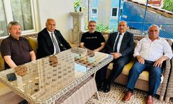Laçin Belediye Başkanı Toydemir’e taziye ziyareti